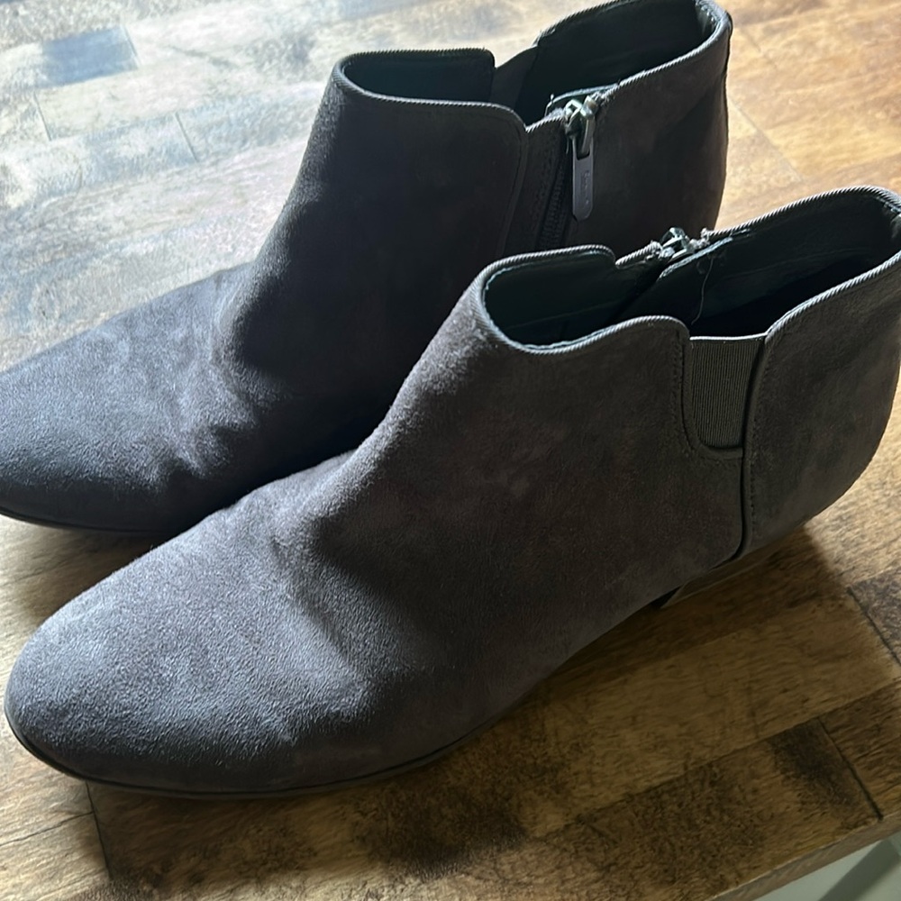 Gray booties, circus by Sam Edelman